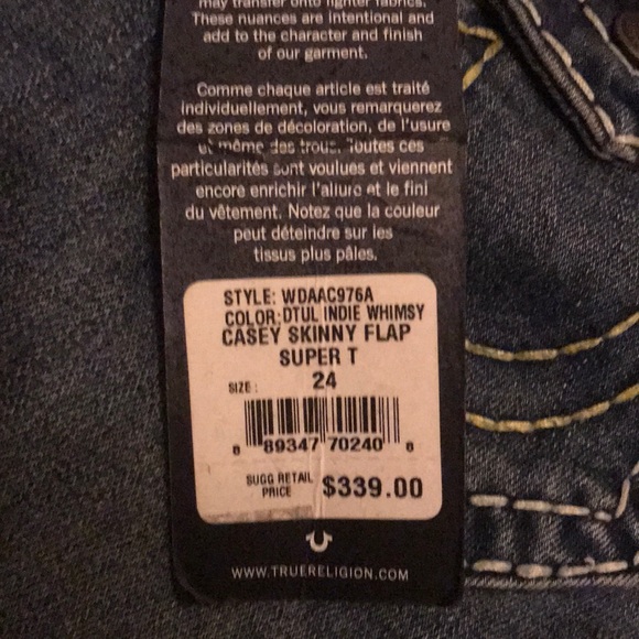 True Religion Jeans - Picture 5 of 5